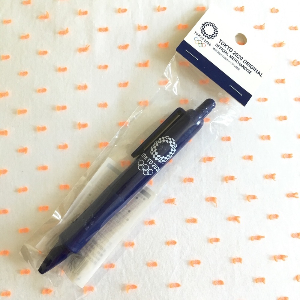 Tokyo 2020 olympics official merchandise pen